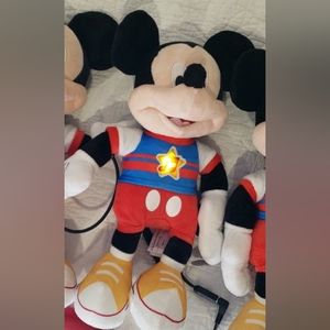 Switch Adapted Toy Disney Mickey Mouse for special needs child. SINGS, Light Up
